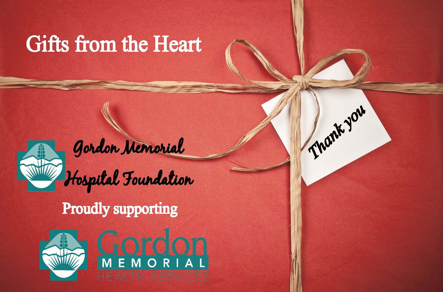 Gordon Memorial Hospital District Memorial Gifts